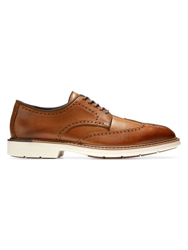 Cole Haan The Go-To Leather Wingtip Derbys